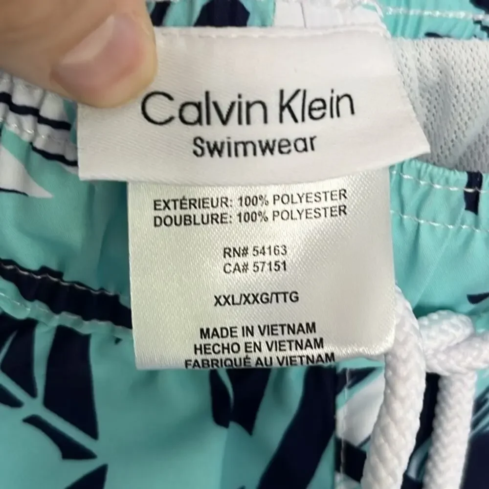 Mens Calvin Klein Swim Trunks Size XXL